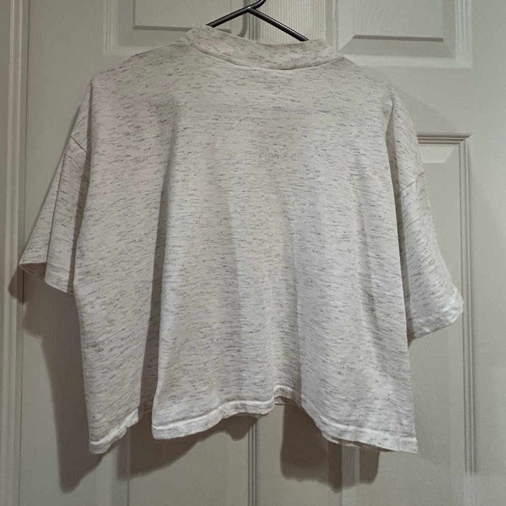Florida Manatee Graphic Crop Tee - White - Picture 4 of 7